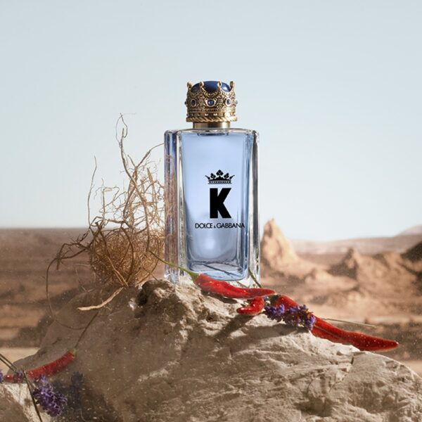 Distinctive notes of K by Dolce & Gabbana