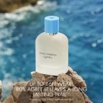 Light Blue Pour Homme 16 hour scent time