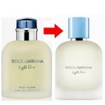 Original Light Blue Pour Homme Bottle and new 2025 bottle