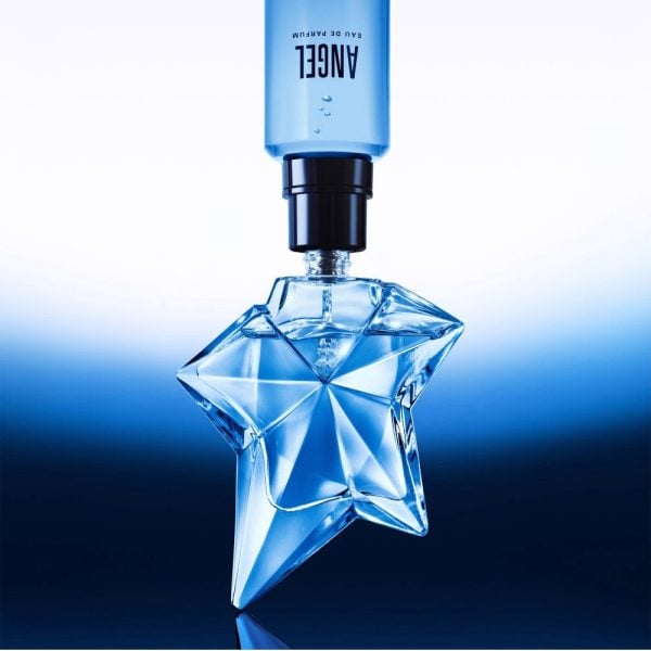 Mugler Angel EDP Star Bottle being refilled