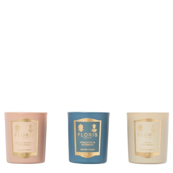 Floris Miniature Candle Collection 3x70g
