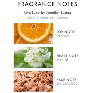 JLO Live Luxe Eau de Parfum Fruity Floral Woody Notes