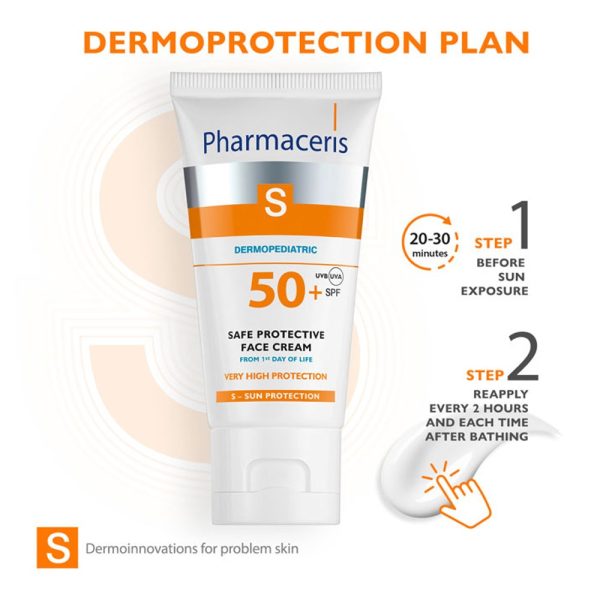 Pharmaceris Sun Safe Protective Face Cream SPF 50+