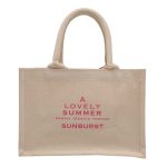 Free Sarah Jessica Parker Lovely Summer Sunburst Canvas Bag Gift with Purchase