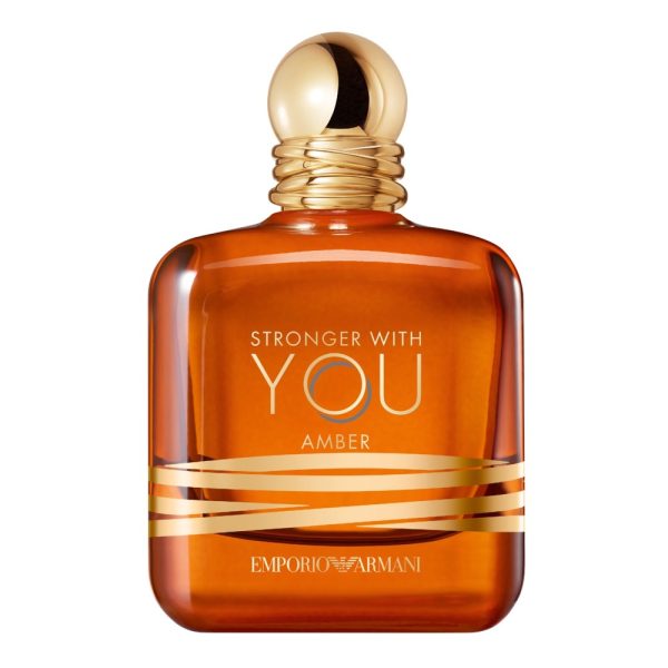 Armani Stronger With Amber Iconic Bottle