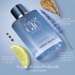 Aromatic Aquatic Woody Notes of Armani Acqua Di Gio Profondo EDT