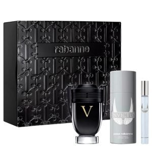 Paco Rabanne Invictus Victory Eau de Parfum 100ml with Deodorant Spray and Travel Spray