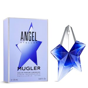 Refillable Mugler Angel Stellar Eau de Parfum 25ml Star Bottle