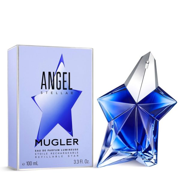 Refillable Mugler Angel Stellar Eau de Parfum 100ml Star Bottle