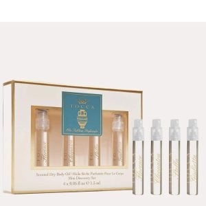 Tocca Dry Body Oil Mini Discovery Set Bottles