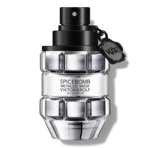 Spicebomb Metallic Musk Iconic Bottle shape