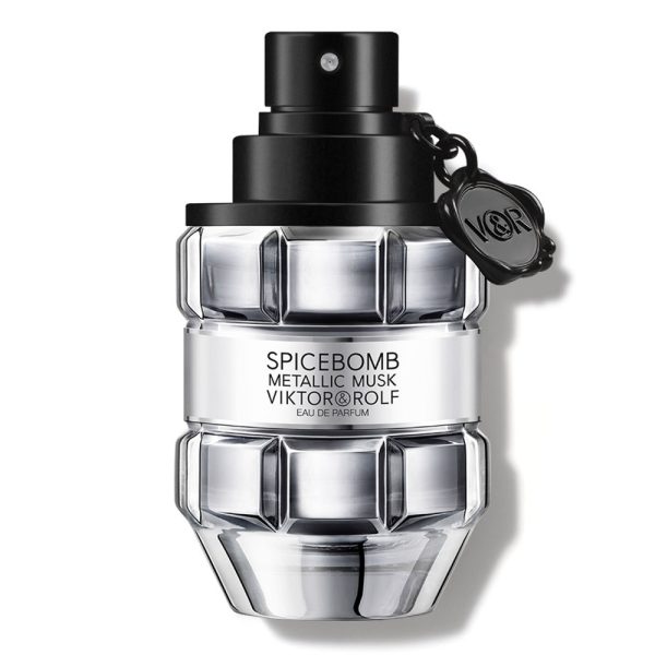 Spicebomb Metallic Musk Iconic Bottle shape