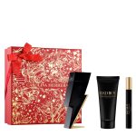 The Carolina Herrera Bad Boy Gift Set Features Bad Boy Eau De Toilette 100ml, EDT Travel Spray 10ml and Shower Gel 100ml.