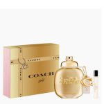 The Coach Gold Gift Set Features Coach Gold Parfum 50ml and EDP 7.5ml.