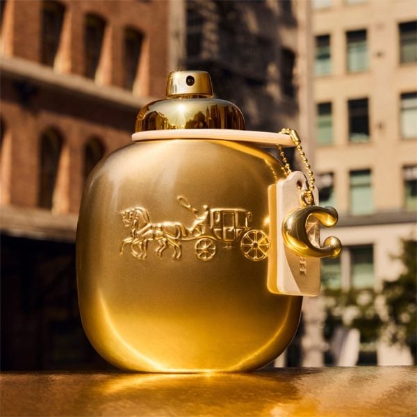Coach Gold parfum in NYC