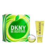 The DKNY Be Delicious Gift Set Features Be Delicious Eau De Parfum 30ml and Body Lotion 100ml.