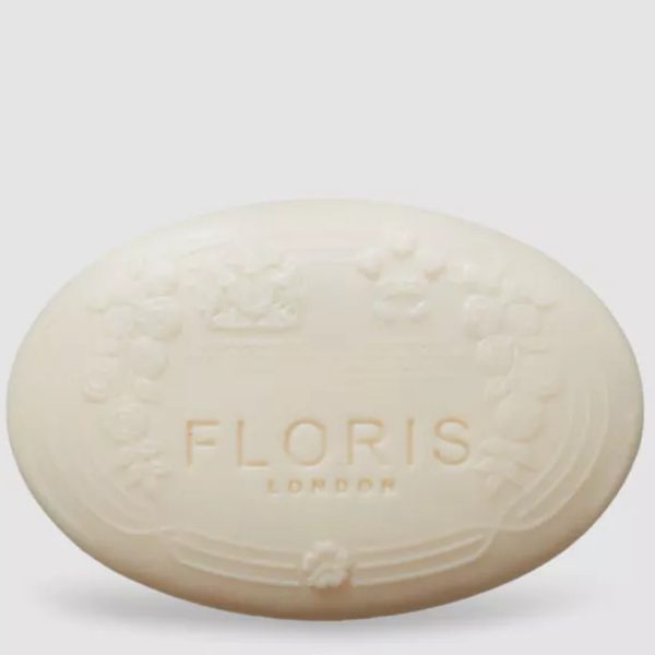 Floris No.89 Luxury Scented Soap unwrapped