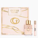 The Guess Iconic Gift Set Features Iconic Eau de Parfum 50ml and EDP Travel Spray 15ml.