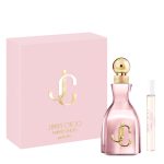 The Jimmy Choo I Want Choo With Love Gift Set Features I Want Choo With Love Eau de Parfum 60ml and EDP Travel Spray 10ml.