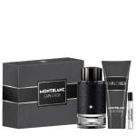The Montblanc Explorer Gift Set Features: Explorer Eau De Parfum 100ml, EDP 7.5ml and Shower Gel 100ml.