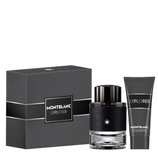 The Montblanc Explorer Gift Set Features: Explorer Eau De Parfum 60ml and Shower Gel 100ml.