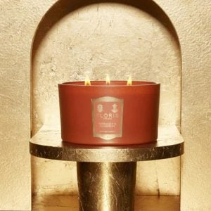 Floris Cinnamon & Tangerine Deluxe 3 Wick Scented Candle