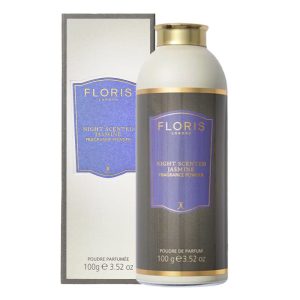 Luxurious Floris Night Scented Jasmine Fragrance Powder 100g