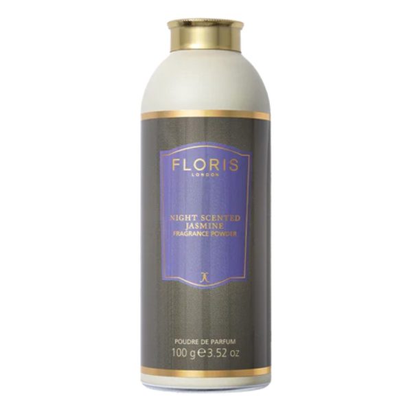 Floris Night Scented Jasmine Fragrance Powder with Aloe Vera