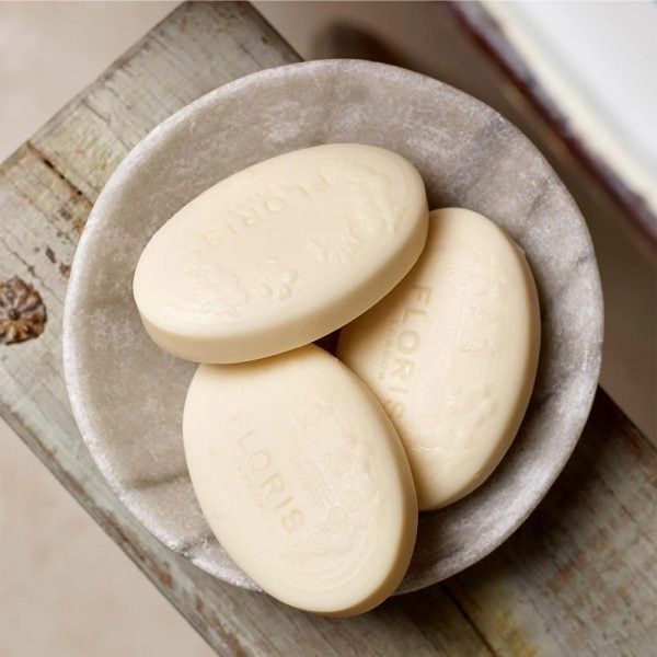 3 soaps in the Floris Soap Collection for women