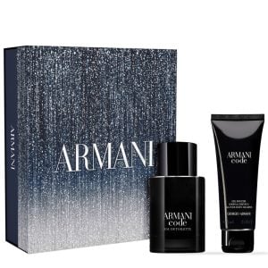 The Giorgio Armani Code Eau De Toilette Gift Set Features: Code Eau De Toilette 50ml and Shower Gel 75ml.