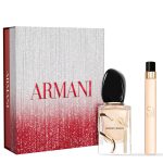 The Giorgio Armani Si Gift Set Features Si Eau De Parfum 30ml and EDP Travel Spray 10ml.