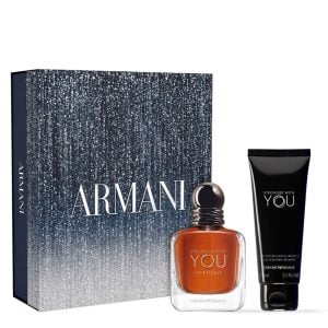 The Emporio Armani Stronger with You Intensely Gift Set Features Stronger with you Intensely Eau De Parfum 50ml and Shower Gel 75ml.