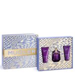 The Mugler Alien Gift Set Features Alien Eau de Parfum 30ml, Body Lotion 50ml and Shower Gel 50ml.
