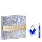 The Mugler Angel Stellar Gift Set Features Angel Stellar Eau De Parfum Lumineuse 25ml and EDP Travel Spray 10ml.