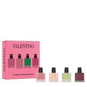 Valentino Donna Born In Roma Luxury Miniature Gift Set Treat your loved one this Christmas with a Miniature gift set range of their favourite Valentino Donna Born In Roma!