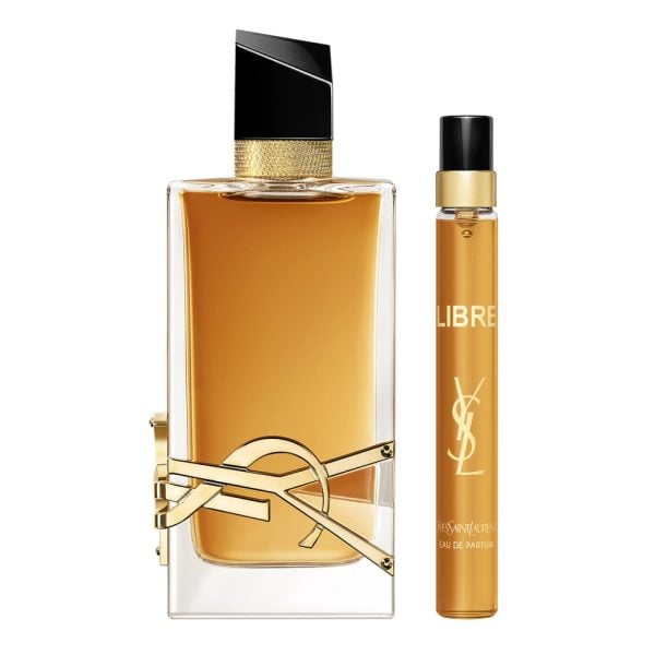 The Yves Saint Laurent Libre Eau de Parfum Intense Features Libre Eau De Parfum Intense 90ml and EDP Intense Travel Spray 10ml.