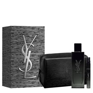 The Yves Saint Laurent YSL Myslf Gift Set Features Myslf Eau De Parfum 100ml, EDP Travel Spray 10ml and Pouch Bag.
