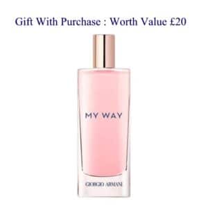 Image Of Giorgio Armani My Way Eau De Parfum 15ml Travel Spray Gift with Purchase