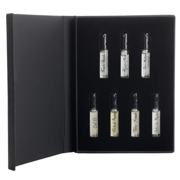 7 fragrances in the Houbigant Discovery Set for Men
