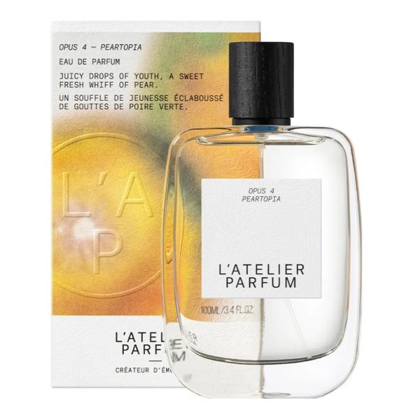 L'Atelier Parfum Opus 4 Skin Sensations Peartopia 100ml Packaging