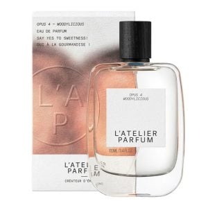 L'Atelier Parfum Opus 4 Skin Sensations Woodylicious 100ml Packaging