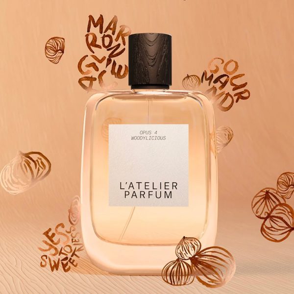 L'Atelier Parfum Opus 4 Skin Sensations Woodylicious 100ml Bottle