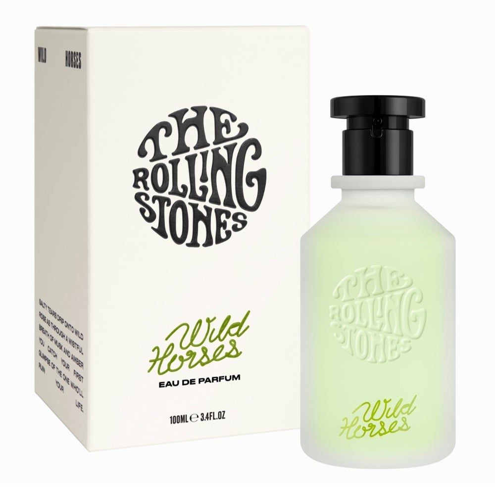 The Rolling Stones Wild Horses Eau de Parfum 100ml Pack Shot Subversive Scents by The Rolling Stones Wild Horses 100ml