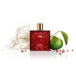 citrus oriental woody notes of Versace Eros Flame Eau de Parfum