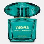 Versace Crystal Emerald cut glass bottle