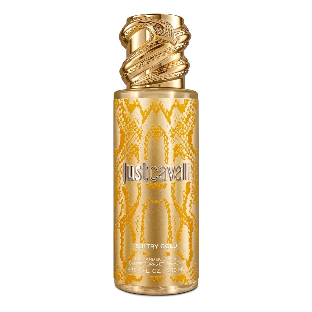 Just Cavalli Sultry Gold Body Mist Cavalli Sultry Gold Hair and Body Mist 250ml