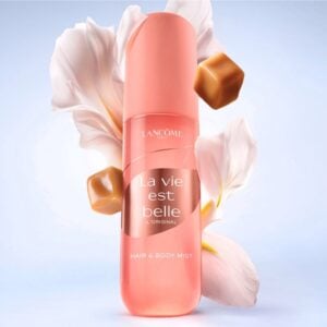 Gourmand Floral notes of La Vie est Belle Hair & Body Mist