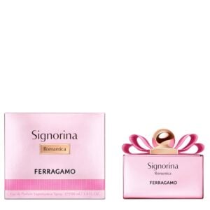 Signorina Romantica Eau de Parfum captures the spirit of contemporary romance in a radiant symphony of scent.