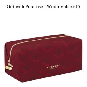Coach Cherry Make Up Pouch