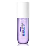 purple hued Hollister Feelin Cozy hair and body mist bottle